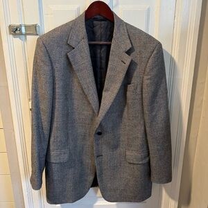Brooks Brothers Classic Gray Glen Plaid Check Blazer